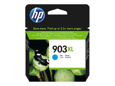 HP 903XL Ink Cartridge Cyan High Yield 825